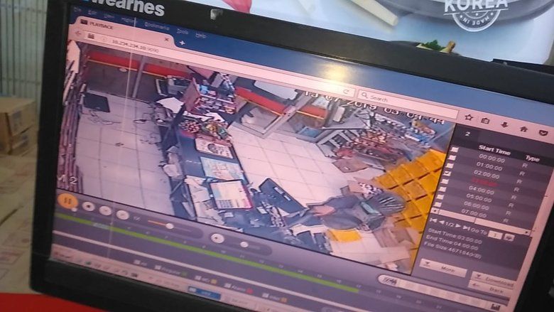 Perampok Todongkan Pistol di Minimarket Bulak 