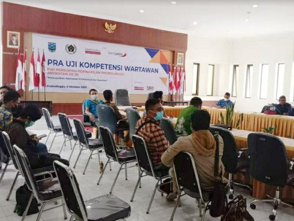 Vakum 10 Tahun, PWI Probolinggo Gelar Uji Kompetensi Wartawan