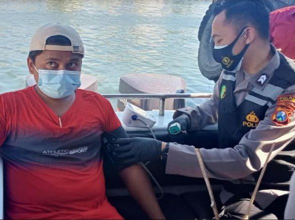 Nahkoda dan ABK di Tanjung Tembaga Probolinggo Divaksin Cegah Covid-19
