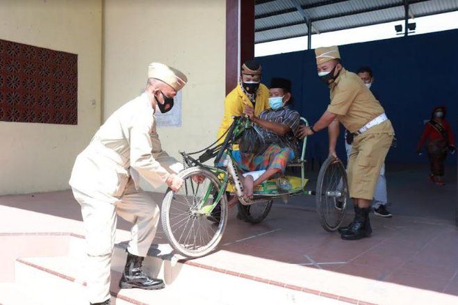 Cegah Covid, Polres Situbondo Target 800 Orang Divaksin Setiap Hari