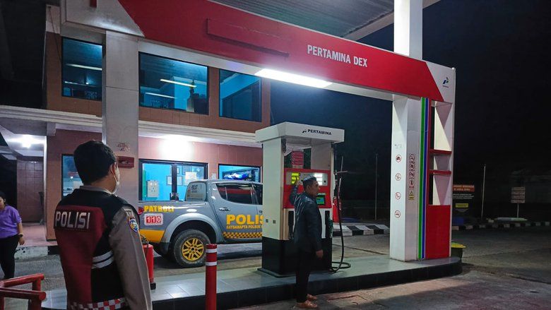 Empat SPBU Mojokerto Kosong Pertalite dan Solar, Polisi Turun Tangan