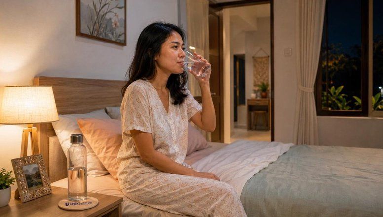 Atur Minum Sebelum Tidur agar Tidak Mudah Terbangun