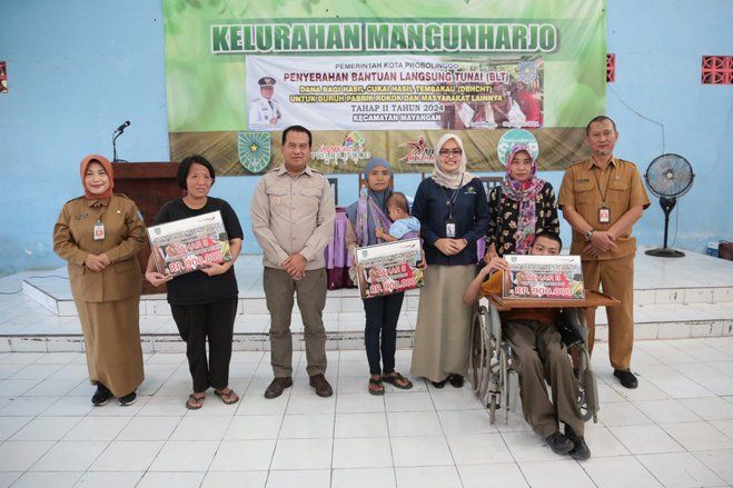 Pemkot Probolinggo Salurkan BLT Dana Bagi Hasil Cukai pada 3.268 Penerima