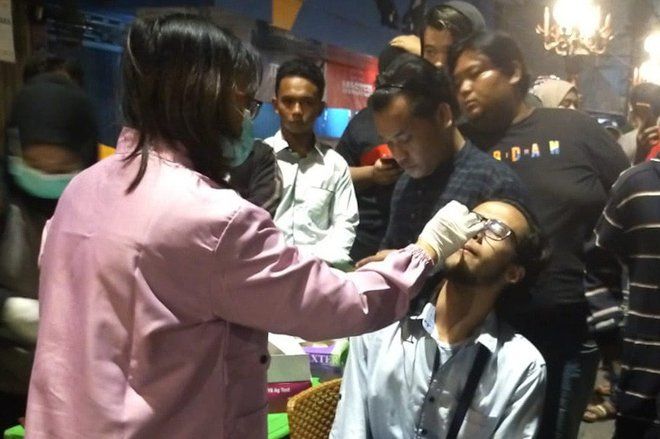 Razia Ritual Sabtu Malam, 680 Pelanggar di-Swab dan 342 Orang di-Vaksin
