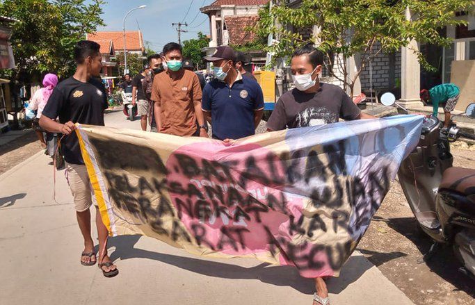 Pelaksanaan Ujian Penjaringan Perangkat Desa di Desa Tiwet Lamongan Digeruduk Warga