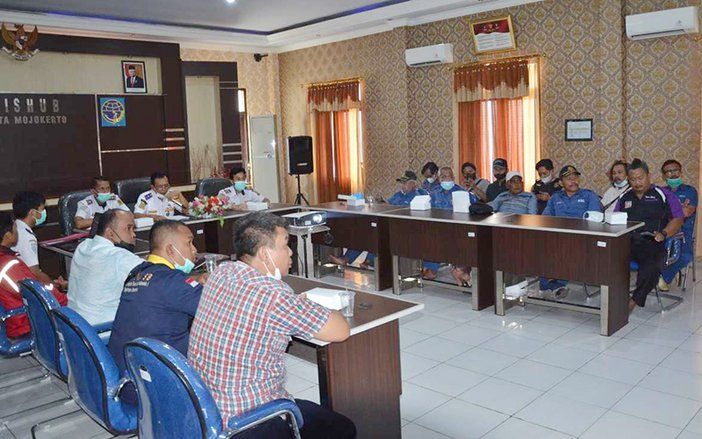BBM Naik, Dishub Kota Mojokerto Lakukan Pendataan Driver Ojol dan Sopir Angkot