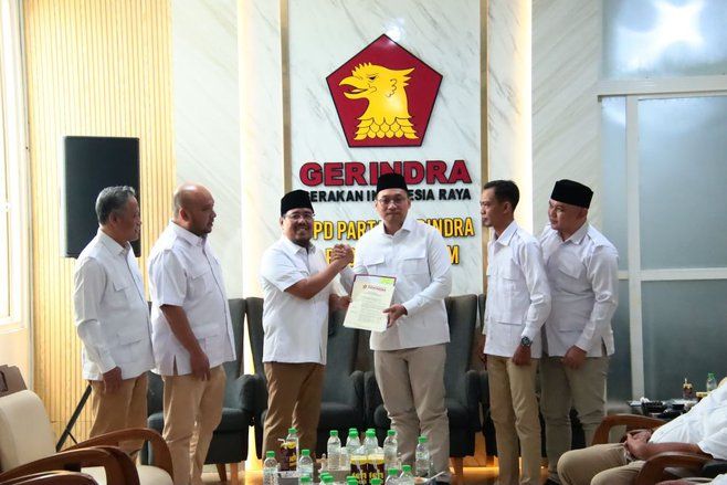 Wabup Rizal Octavian Nahkodai Gerindra Kabupaten Mojokerto