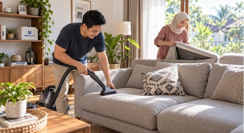 Sofa dan Karpet Bisa Menjadi Tempat Debu Menumpuk