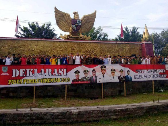 Forkopimda Kota Probolinggo Gelar Deklarasi Damai Pasca Pemilu