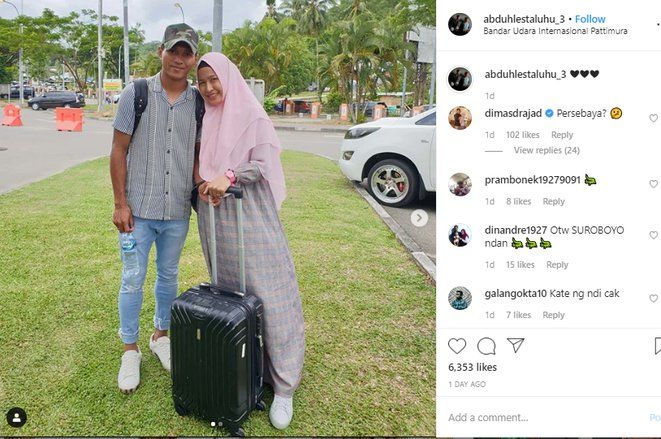 Abduh Lestaluhu Semakin Dekat dengan Persebaya