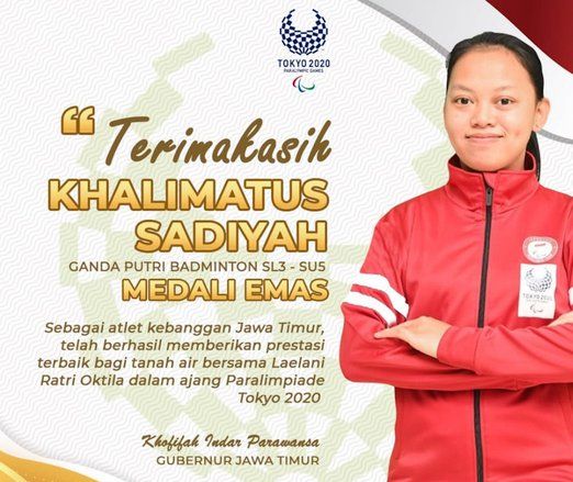 Gubernur Khofifah Bangga Prestasi Atlet Jatim