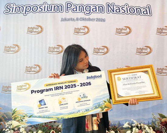Kembangkan Keju Nabati Berbasis Potensi Lokal Jember, Elen Bethania Pasaribu Harumkan Nama FTP Unej