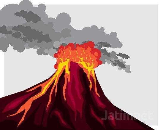 Gunung Gamalama Erupsi Minor