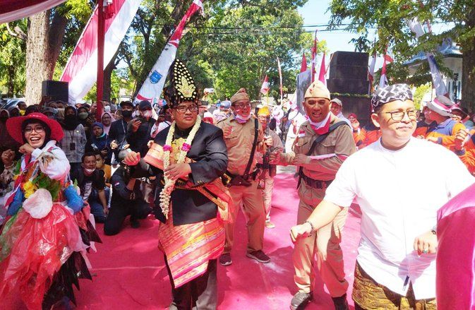 Pemkab Probolinggo, Gelar Kraksaan Pawai Budaya, Begini Pesannya
