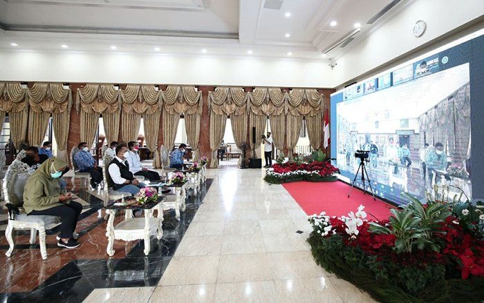 Gelar FGD dengan Pentahelix Sebagai Strategi Percepatan Surabaya Menuju Zona Kuning