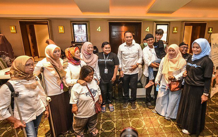 Nobar Film "Tegar", Wali Kota Eri Cahyadi: Bisa Dijadikan Inspirasi