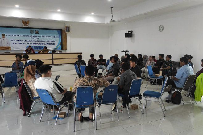 FKUB Kota Probolinggo Dorong Pemuda Jadi Teladan Moderasi Beragama