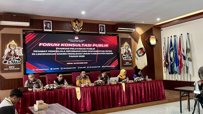 KPU Kediri Serap Masukan untuk Tingkatkan Kualitas Layanan Publik