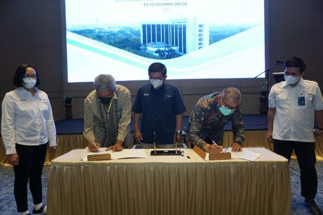 Petrokimia Gresik Tolak Praktik Korupsi dan Gratifikasi Melalui Penandatanganan Pakta Integritas