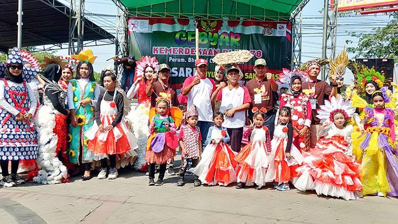 Desa Ngabetan Maknai Kemerdekaan RI ke-78 Dengan Guyub Rukun Sak Lawase
