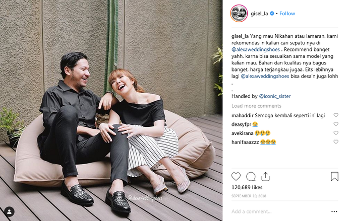 Gading Marten dan Gisella Anastasia Resmi Cerai
