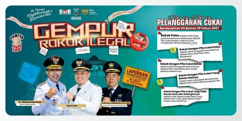 Jangan sampai menjadi bagian dari peredaran rokok ilegal. Kenali ciri-cirinya dan laporkan jika menemukannya.