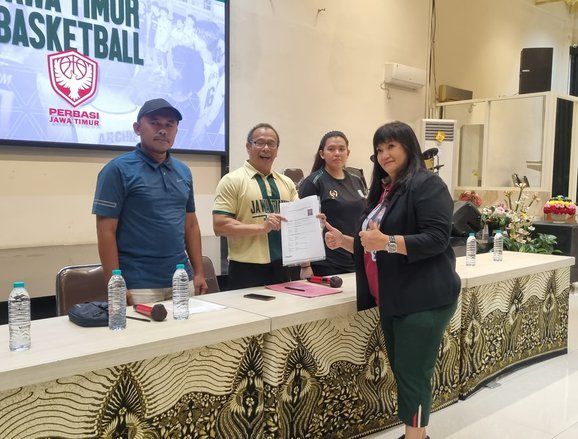 Grace Evi Calon Tunggal Ketua Perbasi Jatim