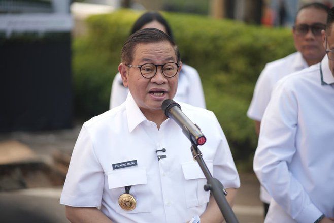 Pramono Minta Demonstran Jaga Fasilitas Publik Jakarta