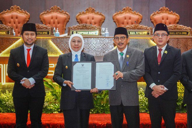 DPRD Jatim Sahkan APBD 2026, Pendapatan Turun Imbas Efisiensi dari Pusat