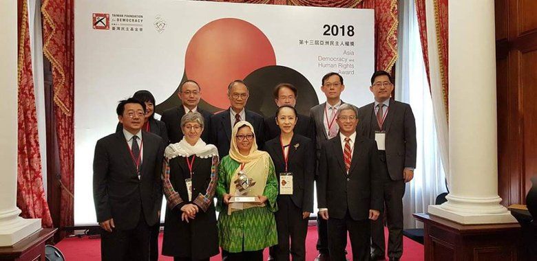 Jaringan Gusdurian Terima Penghargaan Asia Democracy and Human Rights