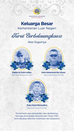 Tiga Prajurit TNI Tewas di Lebanon, Netizen Desak Indonesia Keluar BoP