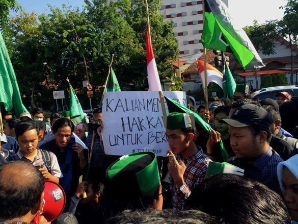 HMI Surabaya Ancam Kerahkan Massa Lebih Besar