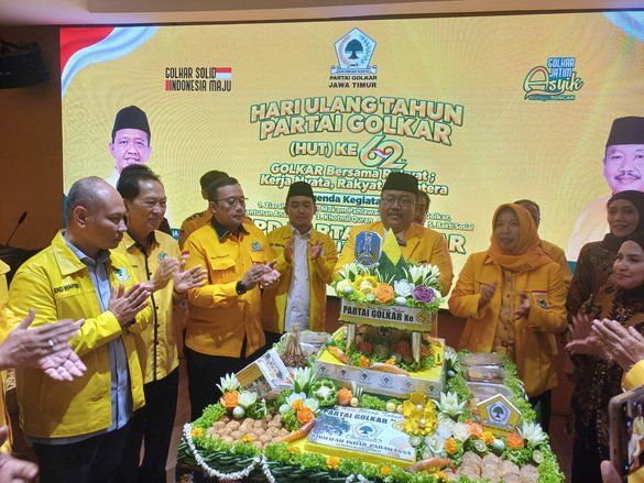 HUT ke-62 Golkar, Ali Mufthi Tekankan Kaderisasi dan Kesejahteraan Rakyat