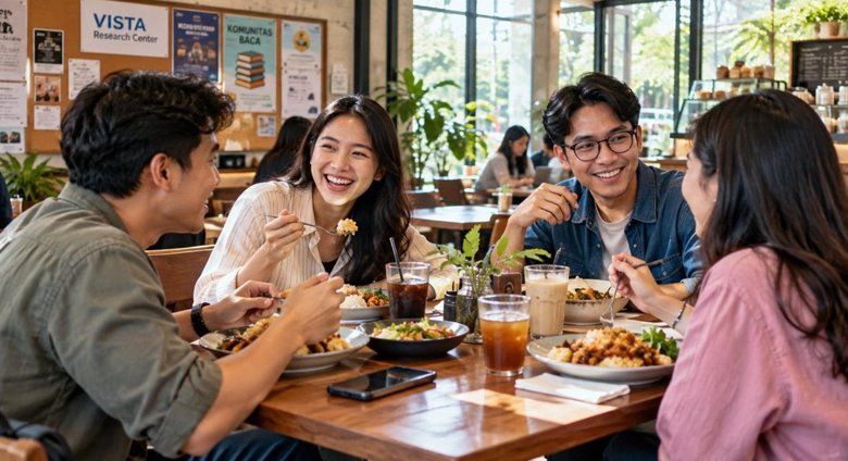 Simpan Ponsel Saat Makan, Obrolan Jadi Lebih Utuh