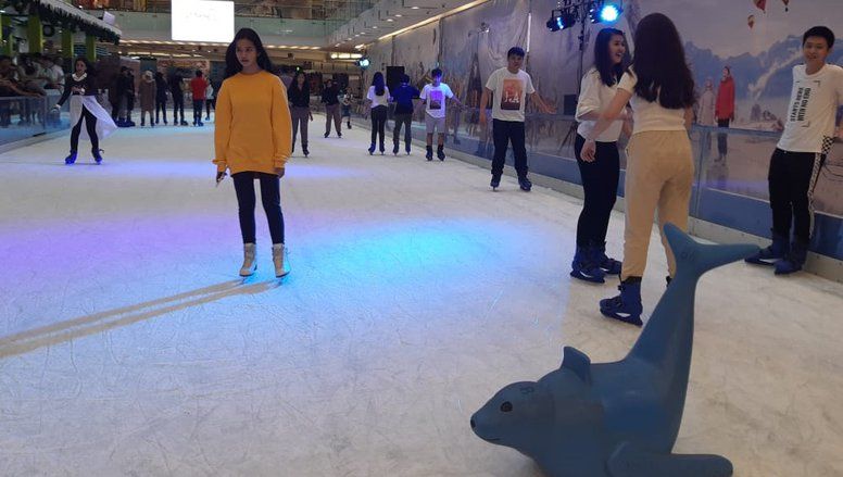 Liburan Natal dan Tahun Baru, Grand City Sajikan Wahana Dunia Es