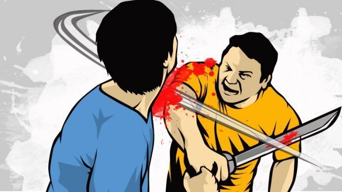 Diduga Masalah Perselingkuhan, Warga Sumberbendo Probolinggo Jadi Korban Pembacokan