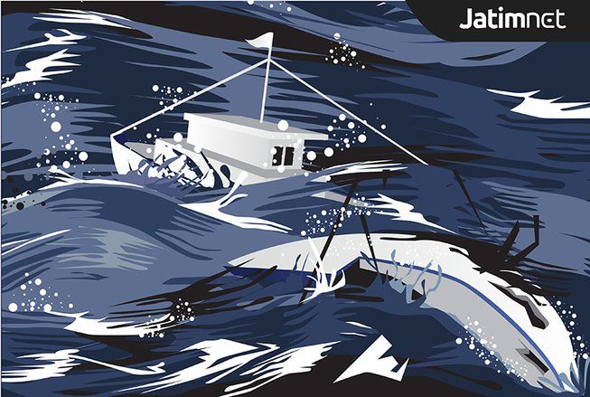 Berikut Kronologis Kapal Layar Motor Tenggelam di Sekitar Perairan Selat Madura