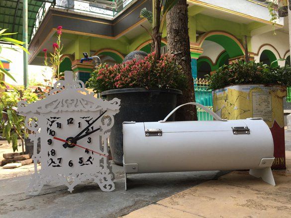 Kreatif di Tengah Pandemi, Pipa PVC 'Disulap' jadi Kerajinan Bernilai Ekonomi