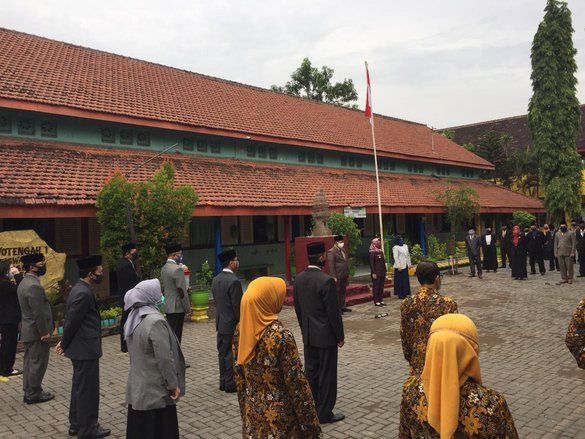 Wali Kota dan Pejabat Mojokerto Peringati Hari Lahir Pancasila di SD Bekas Soekarno Sekolah
