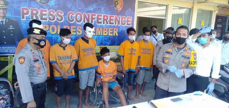 Remaja Komplotan Begal di Jember Tak Segan Bunuh Korban