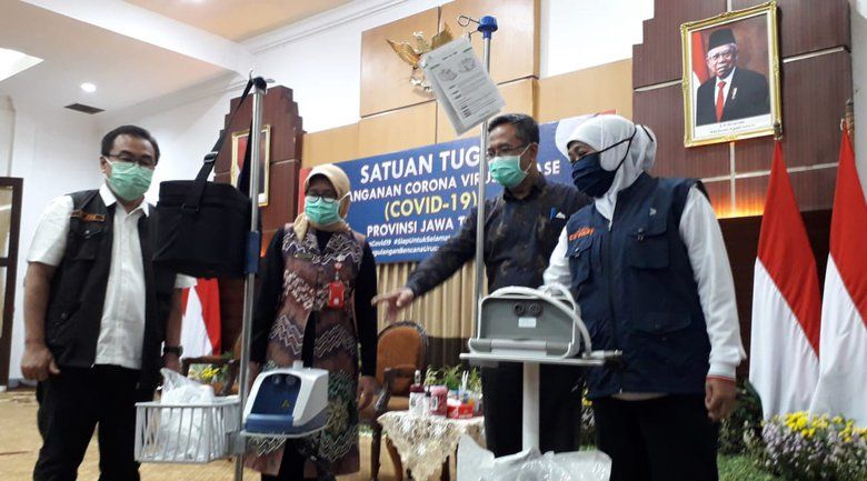 Khofifah Minta Masyarakat Apresiasi Tingkat Kesembuhan Pasien Covid di Jatim