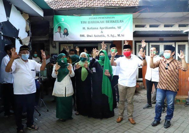 Kelana-Astutik Berharap Tuah Kemenangan Joko Widodo dan Khofifah