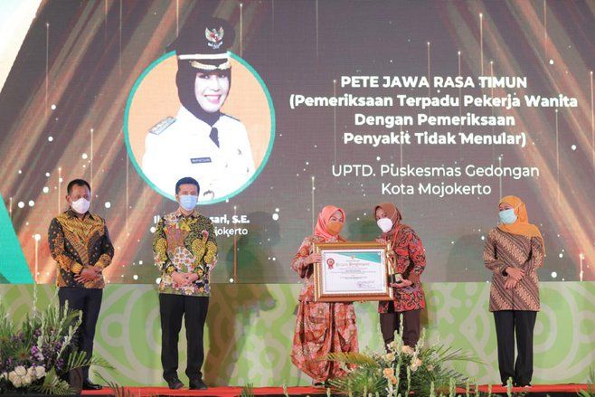 HKN, Pemkot Mojokerto Menerima Dua Penghargaan