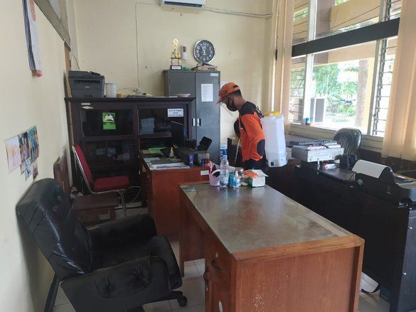 ASN Positif Covid-19, Pemkab Bondowoso Disinfeksi Seluruh Ruangan