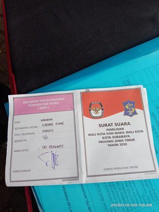Dua TPS di Surabaya dan Kabupaten Malang Coblos Ulang