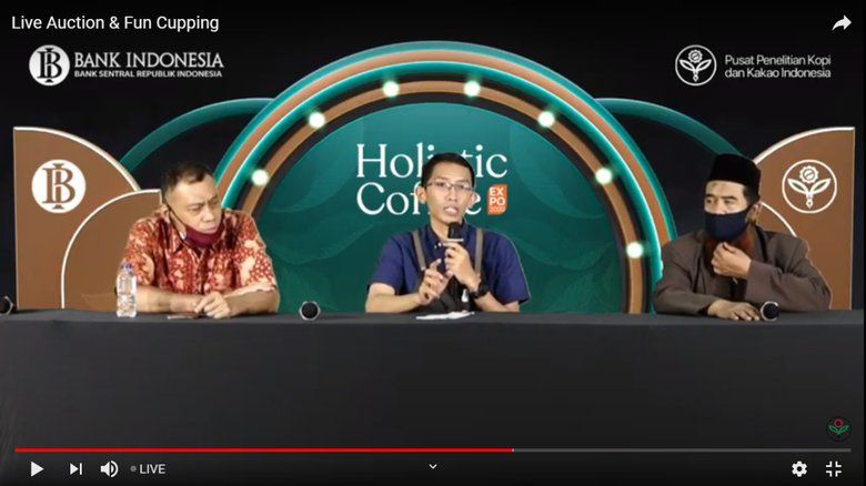 <em>Holistic Coffee Expo</em>, Lelang Virtual Biji Kopi di Masa Pandemi