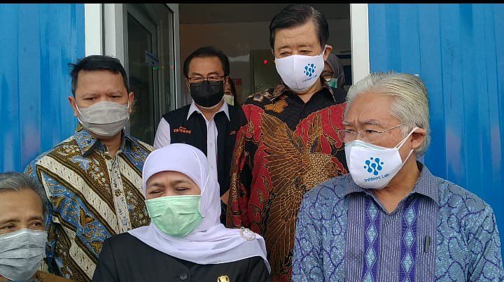 Gubernur Jatim Harap Semakin Banyak Swasta Turut Bantu Penanganan Covid-19