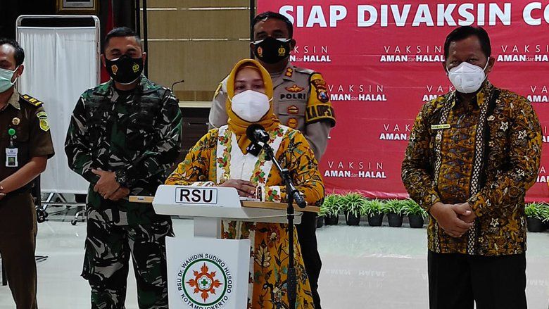 Pemkot Mojokerto Tanggung Honor Vaksinator Covid-19  