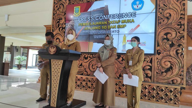 Menjelang Sekolah Tatap Muka, 1.572 Guru di Kota Mojokerto akan Divaksin
 