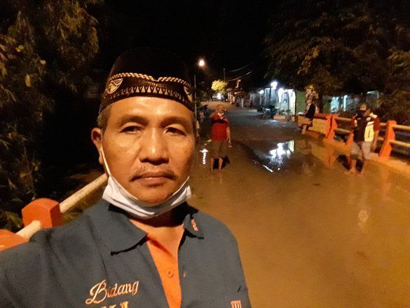 Kali Lamong Kembali Meluap, Puluhan Warga Dawarblandong Mojokerto Mengungsi
 